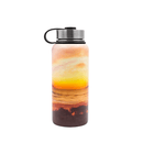 Iconix Table Mountain Golden Views Stainless Steel Hot and Cold Flask - Stainless Steel Lid