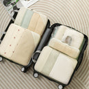Iconix Premium 5 Piece Travel Organizers with Breathable Mesh