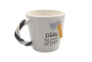 “Daddy Is My Hero” Ceramic Mug with Axe Design