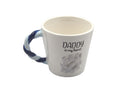 “Daddy Is My Hero” Ceramic Mug with Wrench Design