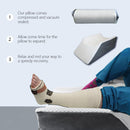 Memory Foam Orthopedic Elevation Leg Support & Recovery Pillow