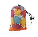 Water Resistant Picnic and Beach Throw/Mat (210×200cm) - Colourful Sunflower Mandala