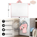 Animal Fluffy Fleece Unisex Hooded Blankets - Pink Sloth