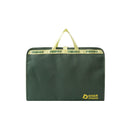 Foldable Hanging Travel Clothes Organiser Bag with Compartments & Handle