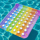 Summer Party Rainbow Double Inflatable Pool Float Mat
