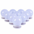 10 Bulb LED Vanity Lights Cosmetic Organisers Iconix