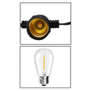 10 LED Vintage Solar String Lights - 10M (11 Bulbs) Lighting Iconix