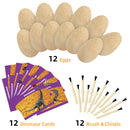 12Pc Junior Dig Kit - Dino Eggs Digging Kits Iconix