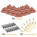 12Pc Junior Dig Kit - Farm Animals digging kits Iconix