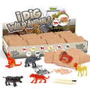 12Pc Junior Dig Kit - Wild Animals digging kits Iconix