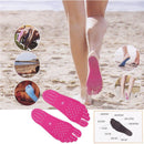 2 Pairs of Beach Stick-On Waterproof Soles Outdoor Iconix