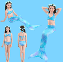 3 Piece Kids Multi-Colour Mermaid Bikini | DH46 Iconix