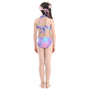 3 Piece Kids Multi-Colour Mermaid Bikini | DH48 Iconix