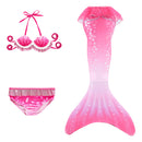 3 Piece Kids Pink Princess Mermaid Bikini | GB39 mermaid swimsuits Iconix