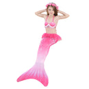 3 Piece Kids Pink Princess Mermaid Bikini | GB39 mermaid swimsuits Iconix