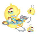 32pc Kids Pretend Bakery Playset in Elephant Case Trolley pretend play Iconix