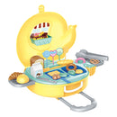 32pc Kids Pretend Bakery Playset in Elephant Case Trolley pretend play Iconix