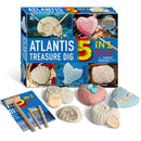 5-in-1 Junior Archaeology Dig Kit - Atlantis Treasure digging kits Iconix