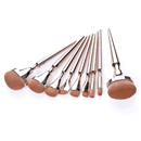 9-Piece Gold Makeup Brush Set Makeup Brush Iconix