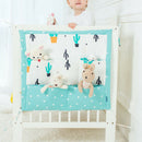 9 Pockets Cotton Cot Organiser Kids Iconix