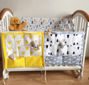 9 Pockets Cotton Cot Organiser Kids Iconix