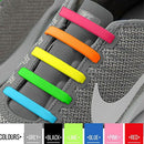 A Pair of Elastic Silicone Shoes Lace Outdoor Iconix