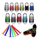 A Pair of Elastic Silicone Shoes Lace Outdoor Iconix