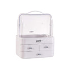 Acrylic Cosmetics Organizer With Multiple Drawers Cosmetic Organiser Iconix Ivory - Large