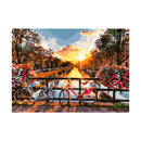 Adult Paint by Numbers with Frame - Amsterdam Canals Paint By Numbers With Frame Iconix