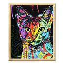 Adult Paint by Numbers with Frame - Spotted Cat Paint By Numbers With Frame Iconix