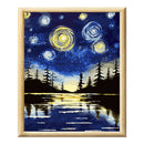 Adult Paint by Numbers with Frame - Starry Sights Paint By Numbers With Frame Iconix