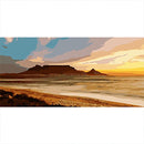 Adult Painting by Numbers - Table Mountain Golden Views Adult Painting by Numbers Iconix