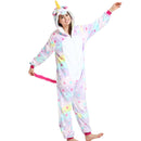 Adults Purple Starry Unicorn Onesie Adult Onesies Iconix