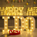 Alphabet Letter LED Light Lighting Iconix