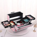 Aluminium Frame Fold-out Cosmetic Case - 740 Beauty & Fashion Iconix