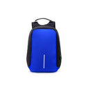 Anti-Theft Backpack with USB Charging Port Outdoor Iconix Royal Blue