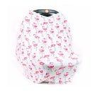 Baby Car Seat & Nursing Cover Iconix Flamingo