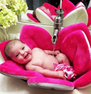 Baby Flower Bath Mat Kids Iconix