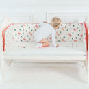 Baby Girl Crib Cotton Bumper Kids Iconix