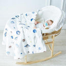 Baby Muslin Winter Wrap Blankets Baby & Toddler Iconix Space Muslin Wrap Blanket