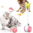 Ball and Feather Balancing Toy for Cats pets Iconix