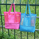 Beach and Picnic Tote Bag with Cooler Iconix