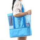 Beach and Picnic Tote Bag with Cooler Iconix