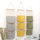 Behind the door hanging Storage Organizer With 3 Pockets Storage & Organization Iconix