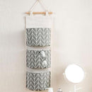 Behind the door hanging Storage Organizer With 3 Pockets Storage & Organization Iconix