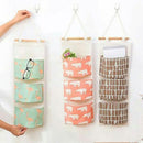 Behind the door hanging Storage Organizer with 3 Pockets Storage & Organization Iconix