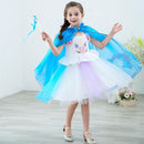 Blue Kids Hooded Cape E83 Iconix