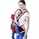 Breathable Multifunctional Baby Carrier Kids Iconix Red