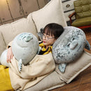 Chubby Seal Plush Toy and Pillow Kids Iconix