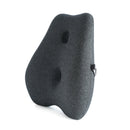 Contoured Memory Foam Lumbar and Waist Support Chair Pillow Bedroom Decor Iconix